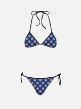 Damen Triangel-Bikini Maleah mit Inter-Logo-Print | INTER SPECIAL EDITION