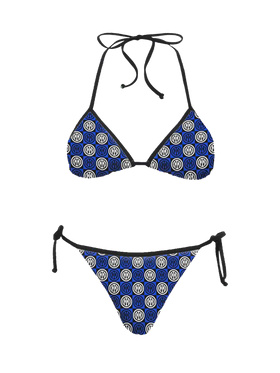 Woman triangle bikini Maleah with Inter logo print | INTER SPECIAL EDITION