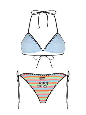 Damen Häkel Triangel Bikini Maleah mit Patches | BEEPY BELLA SPECIAL EDITION