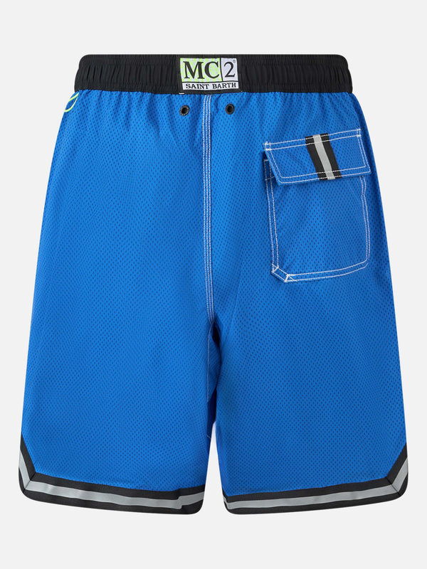 Bluette long swim shorts surf style