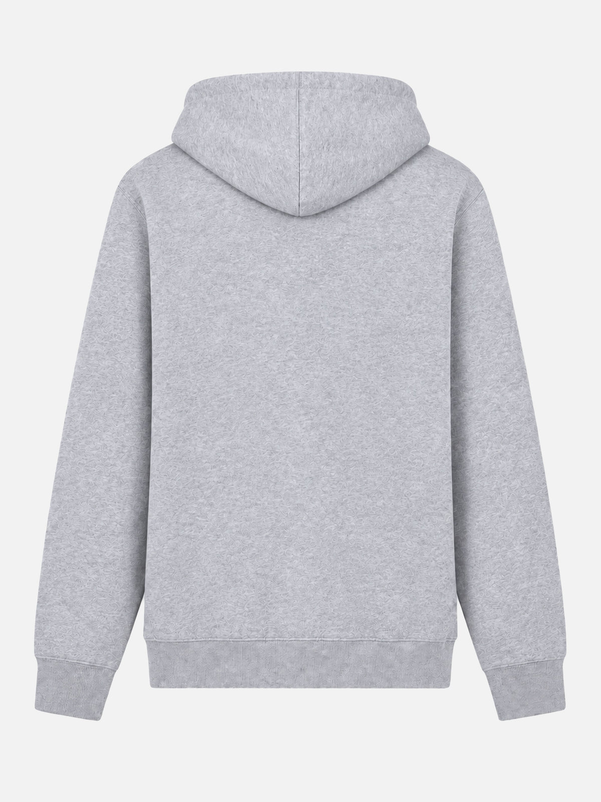 Graues Manhattan-Sweatshirt mit gelbem Logo 