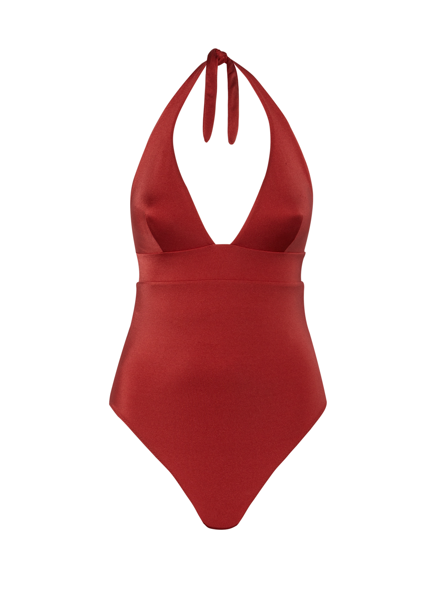 Marylin shimmer red one-piece swimsuit