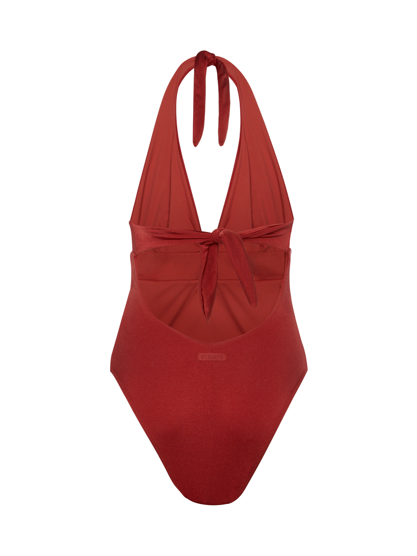 Marylin shimmer red one-piece swimsuit