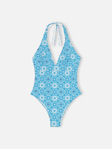 Woman one-piece maiolica Marylin swimsuit