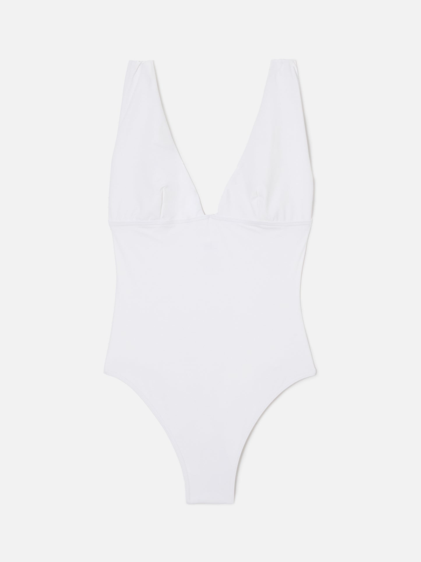Costume intero Mavi bianco con scollatura profonda 
