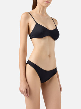 May black scoop bralette top