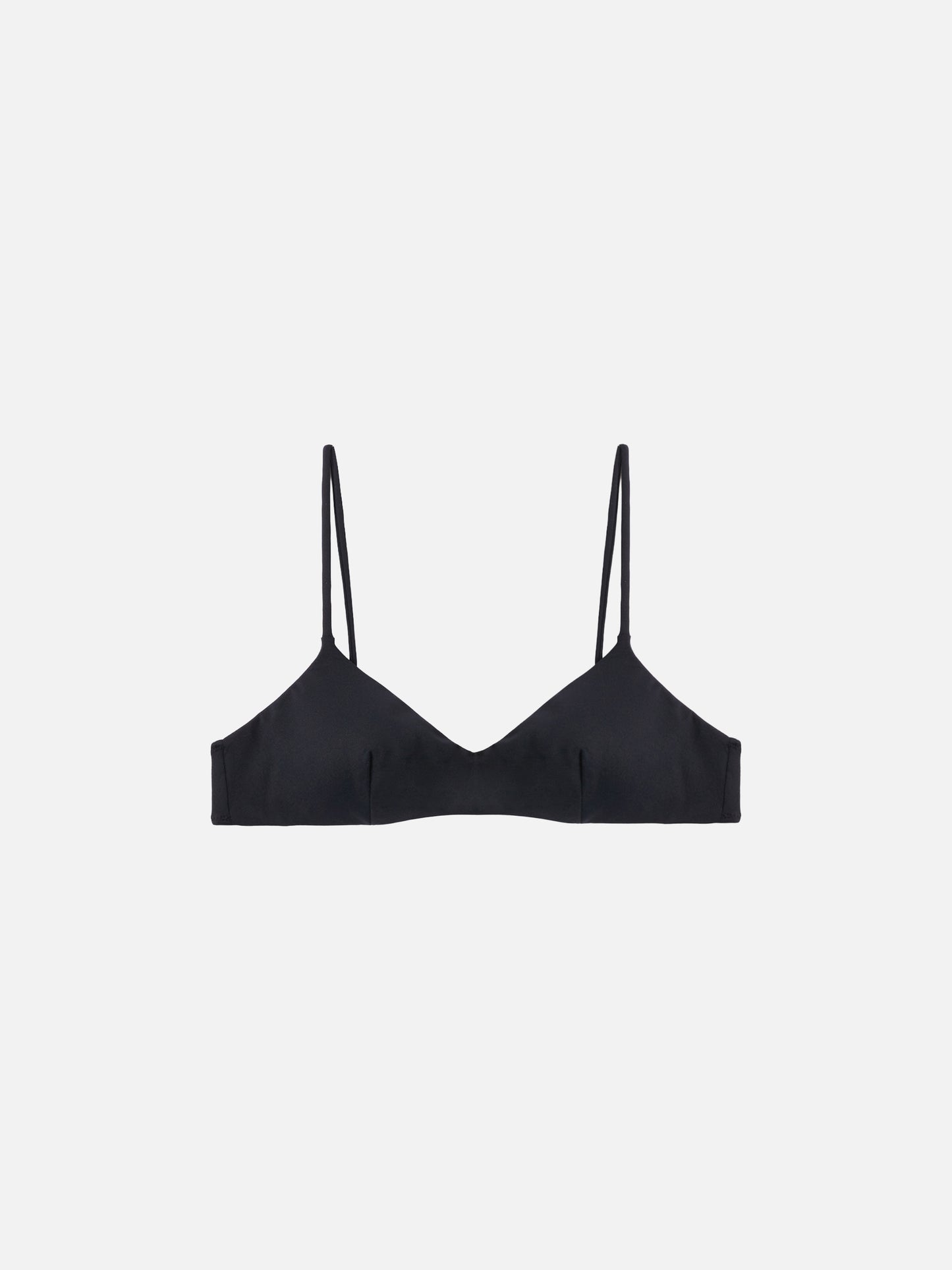 May black scoop bralette top