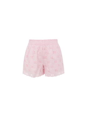 Meave Jr Sangallo cotton pull-up shorts