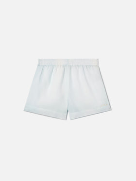 Shorts Meave in ramie con stampa St. Tropez