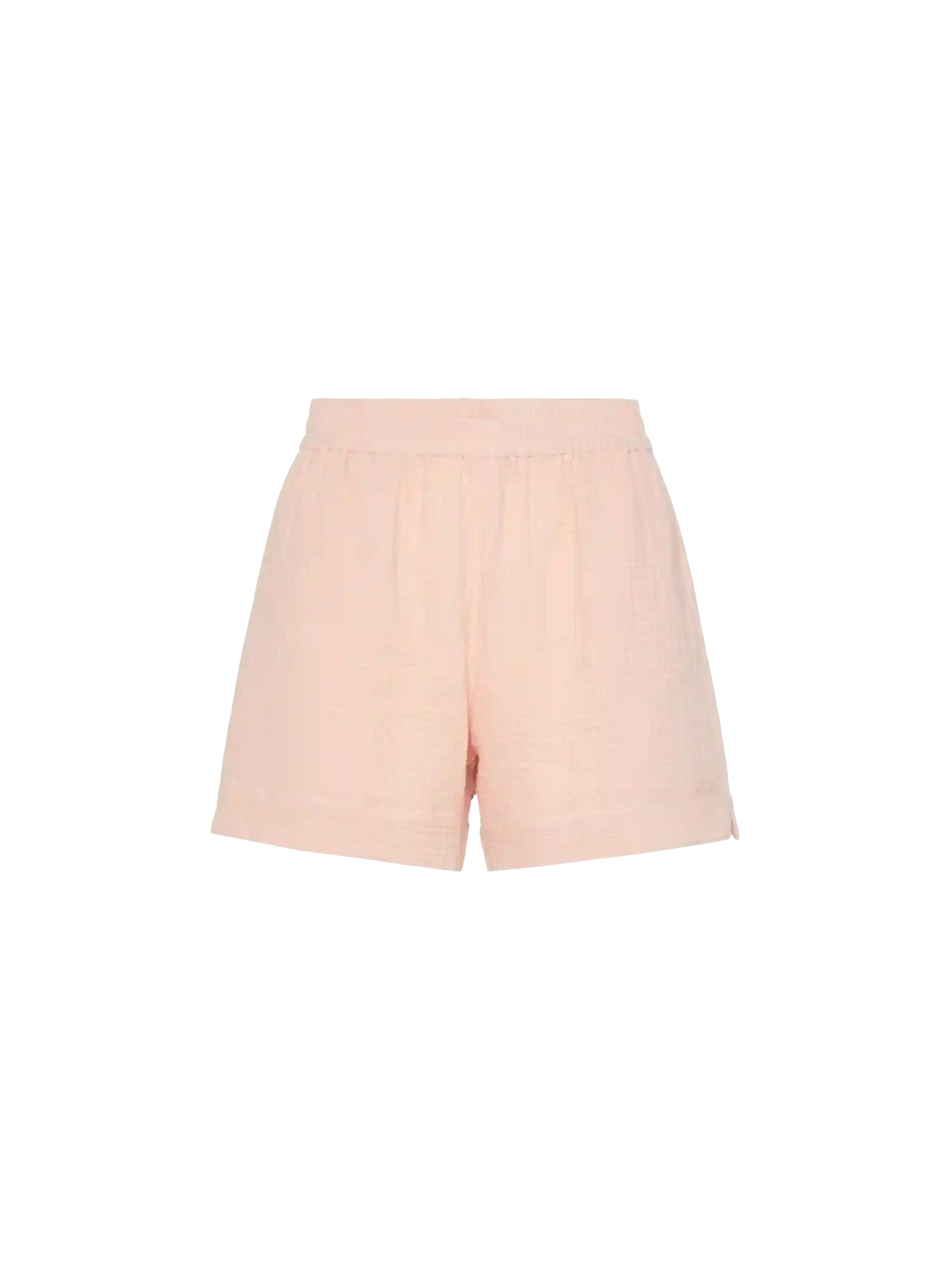 Meave shorts pull up in mussola di cotone Sangallo