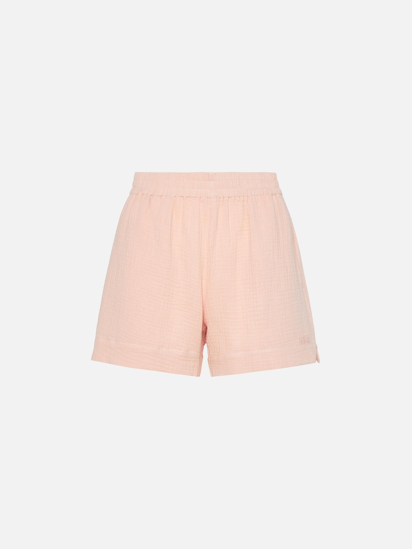 Meave Sangallo Pull-Up-Shorts aus Baumwollmusselin