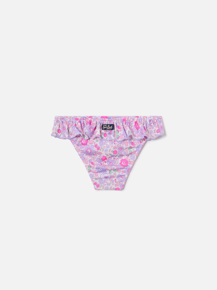 Melly floral print swim briefs | Made with Liberty Fabric