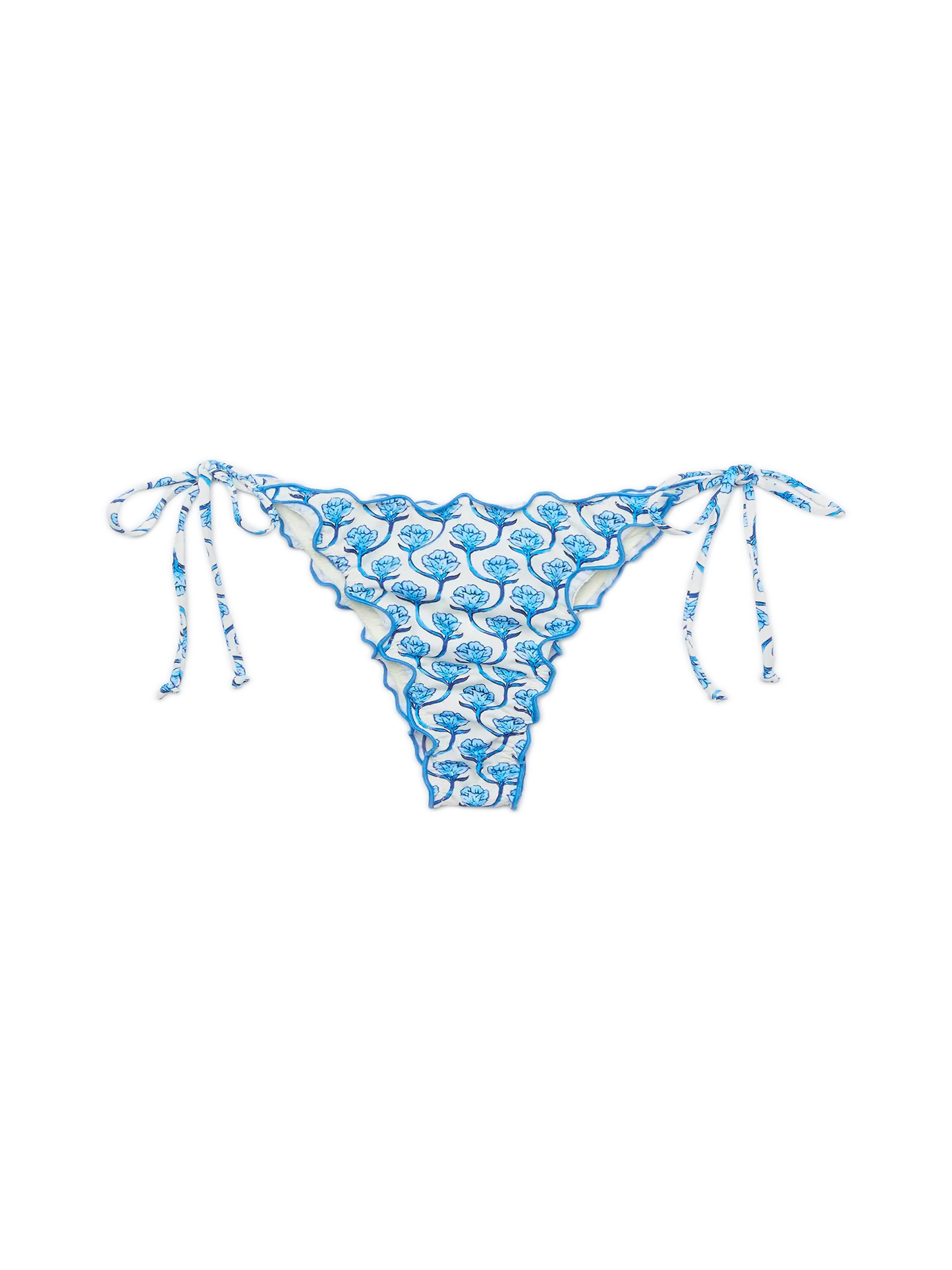 Miami cheeky swim briefs with floral print