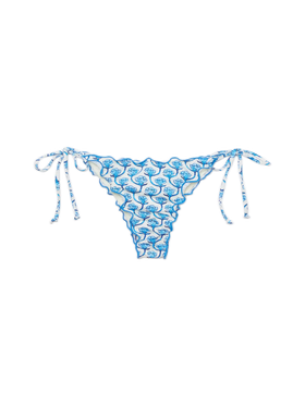 Miami cheeky swim briefs with floral print