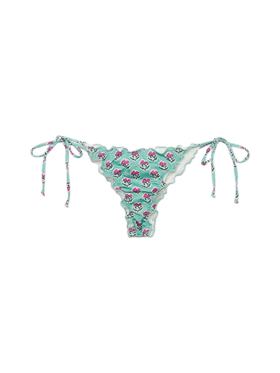 Miami cheeky swim briefs with floral print