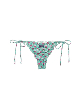 Miami cheeky swim briefs with floral print