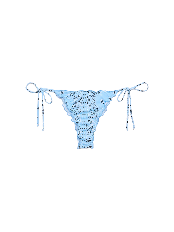 Bikini classico a triangolo Sagittarius Miami con stampa bandana