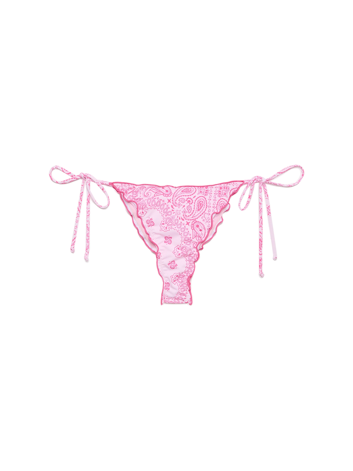 Miami cheeky swim briefs with bandanna print - MC2 Saint Barth
