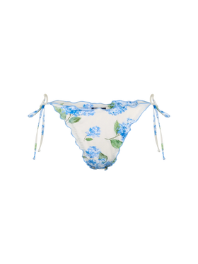 Woman flower cheeky swim briefs Miami - MC2 Saint Barth