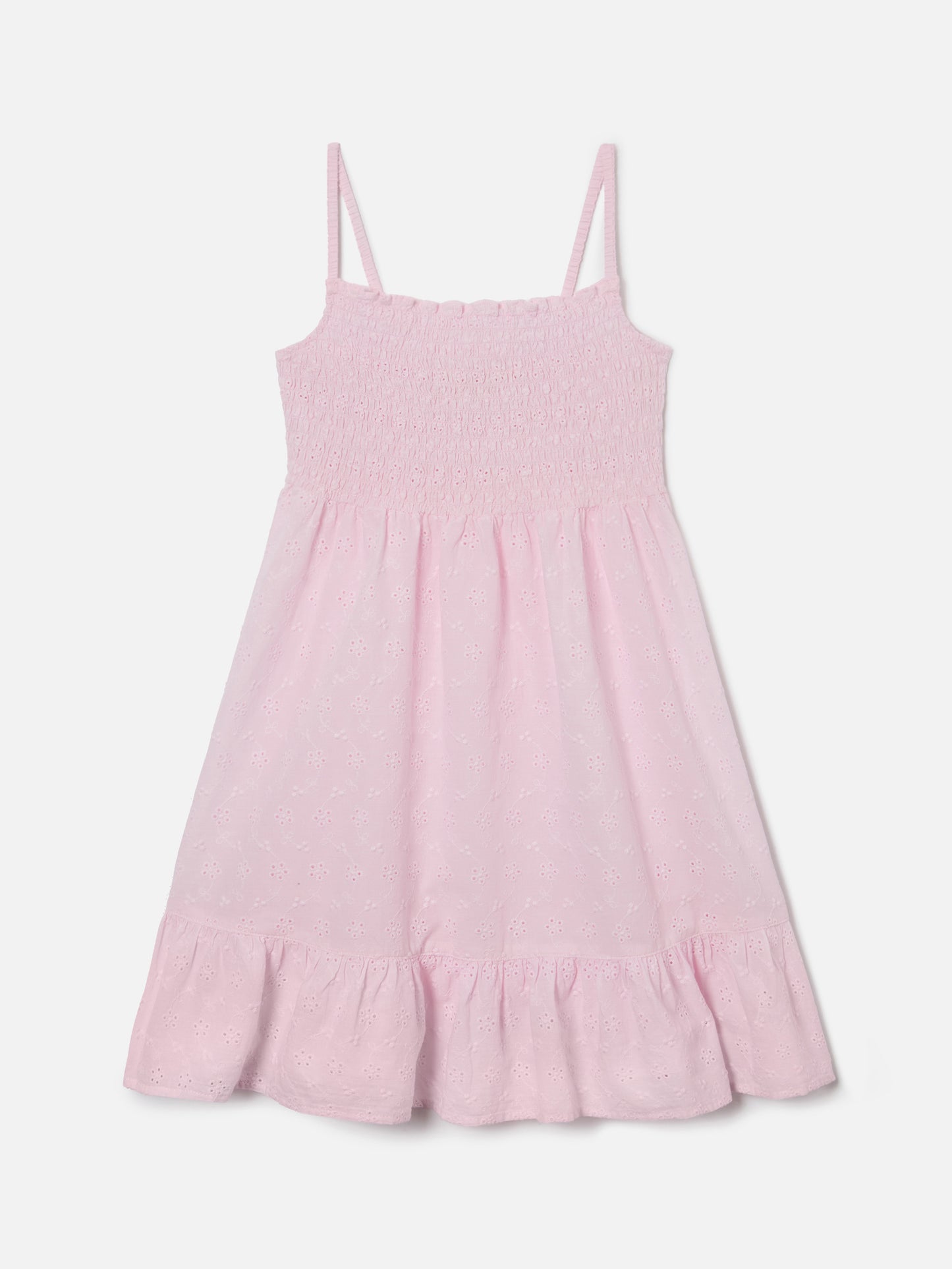 Pink Miki broderie anglaise cotton sundress