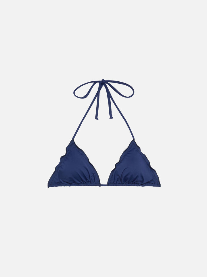 Sagittarius navy blue classic triangle top