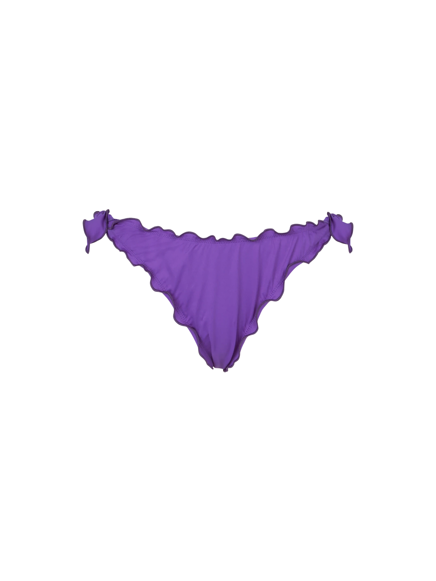 Woman purple classic swim briefs Moon