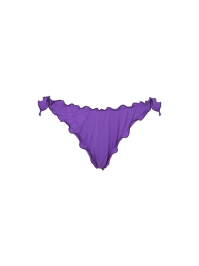 Woman purple classic swim briefs Moon
