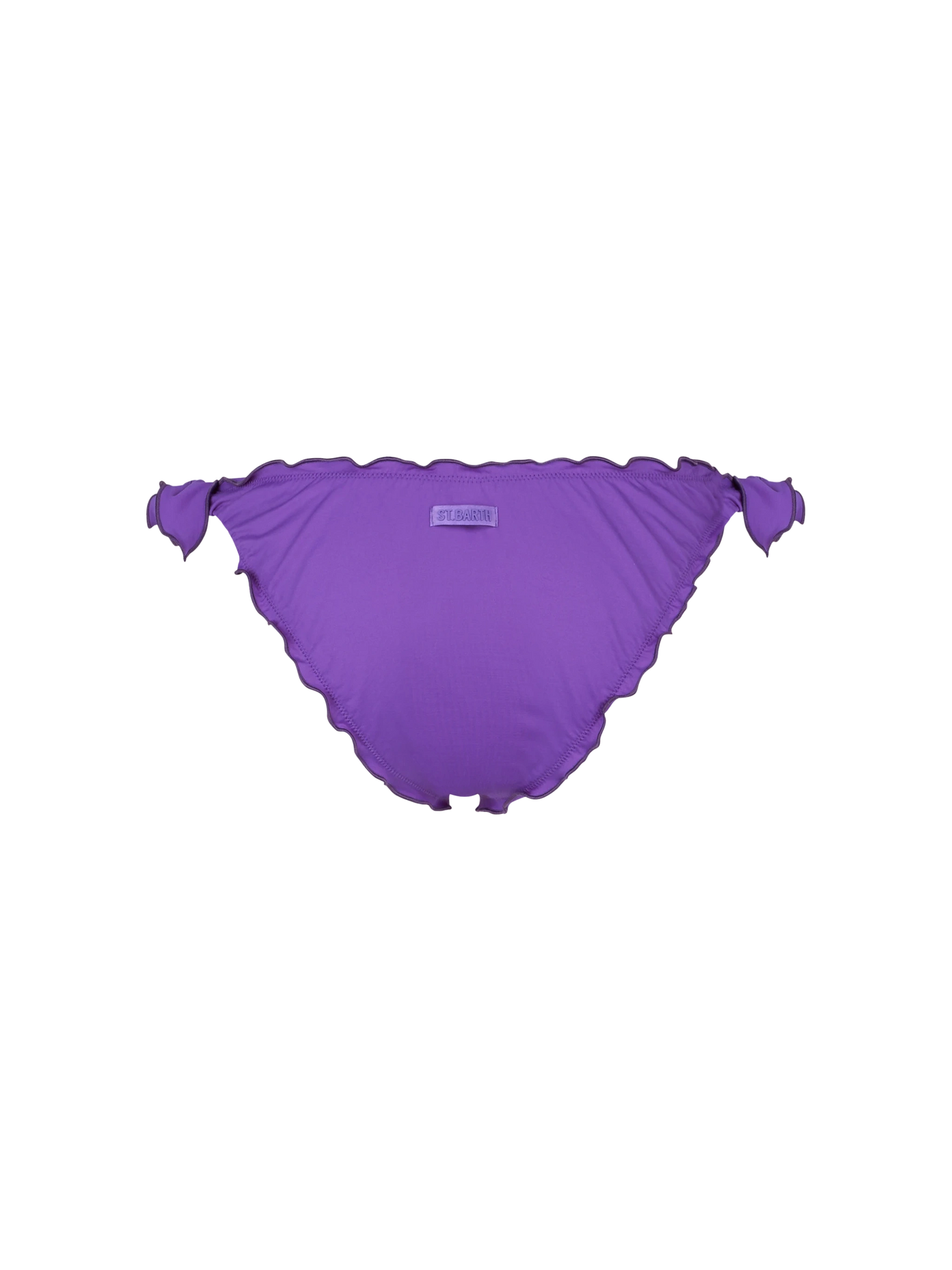 Woman purple classic swim briefs Moon