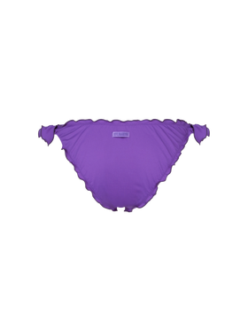 Woman purple classic swim briefs Moon