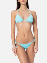 Bikini da donna a triangolo verde acqua Leah Marielle