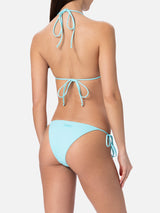 Bikini da donna a triangolo verde acqua Leah Marielle