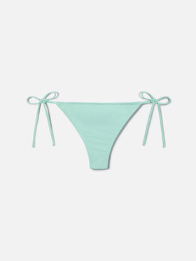 Slip mare Marielle brasiliano con laccetti salvia 