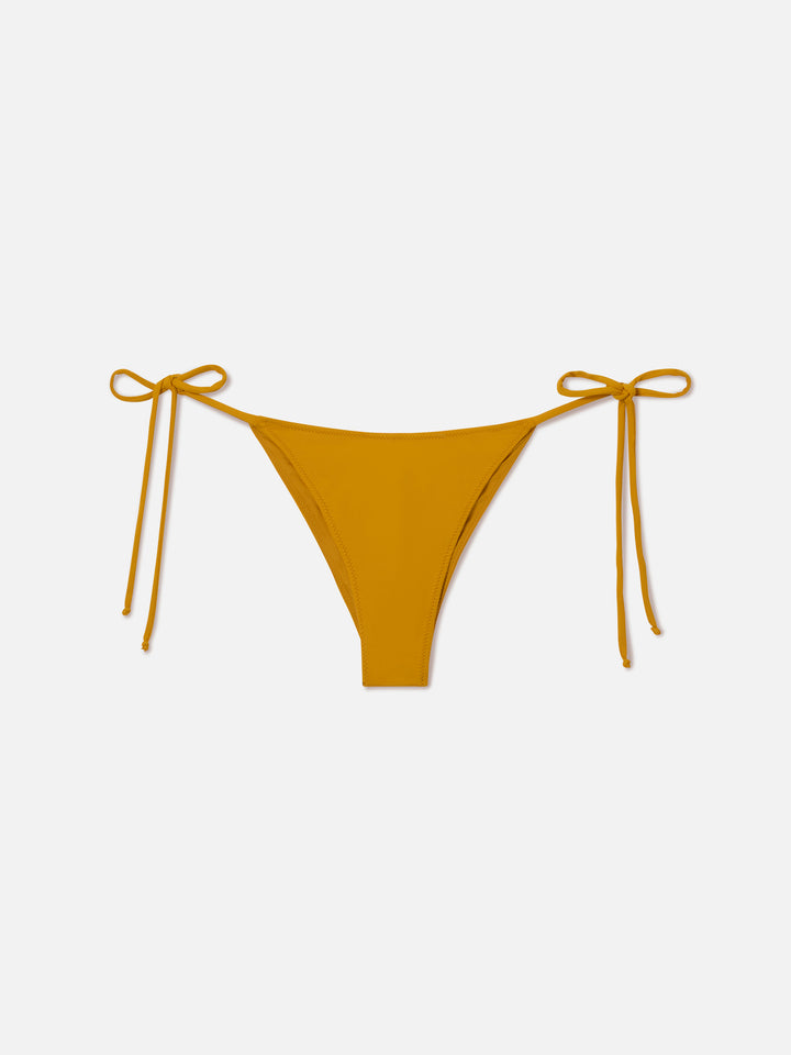 Ochre Marielle solid color swim briefs