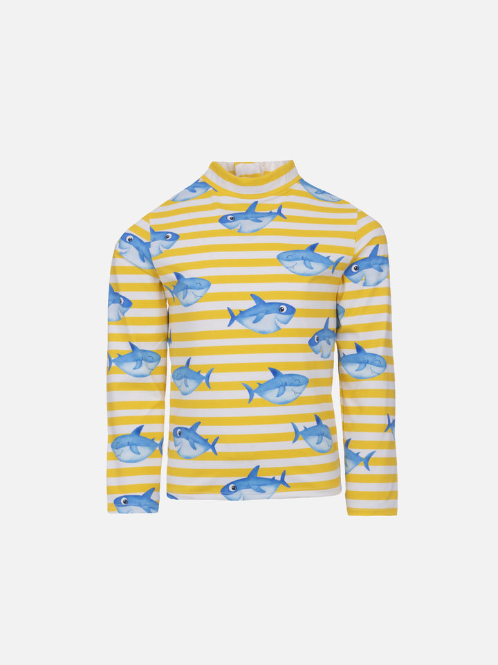 T-shirt stampata da bambino a maniche lunghe | PROTEZIONE UV