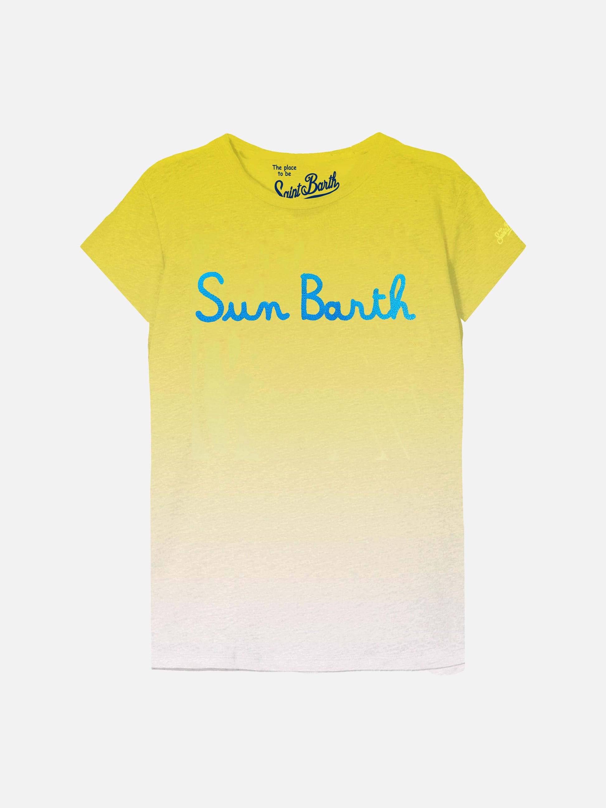 Sun Barth embroidered t-shirt - MC2 Saint Barth