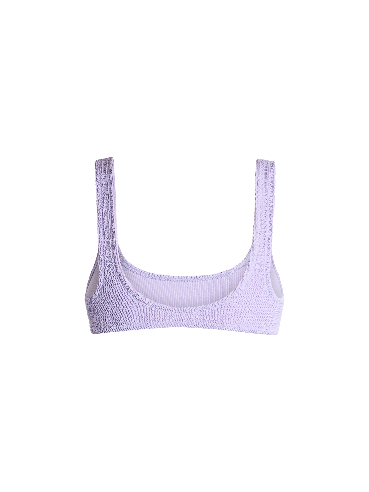 Bralette da donna lilla classica crinkle Naima