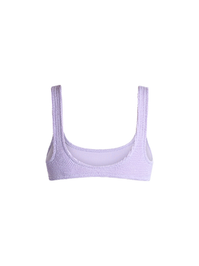 Bralette da donna lilla classica crinkle Naima