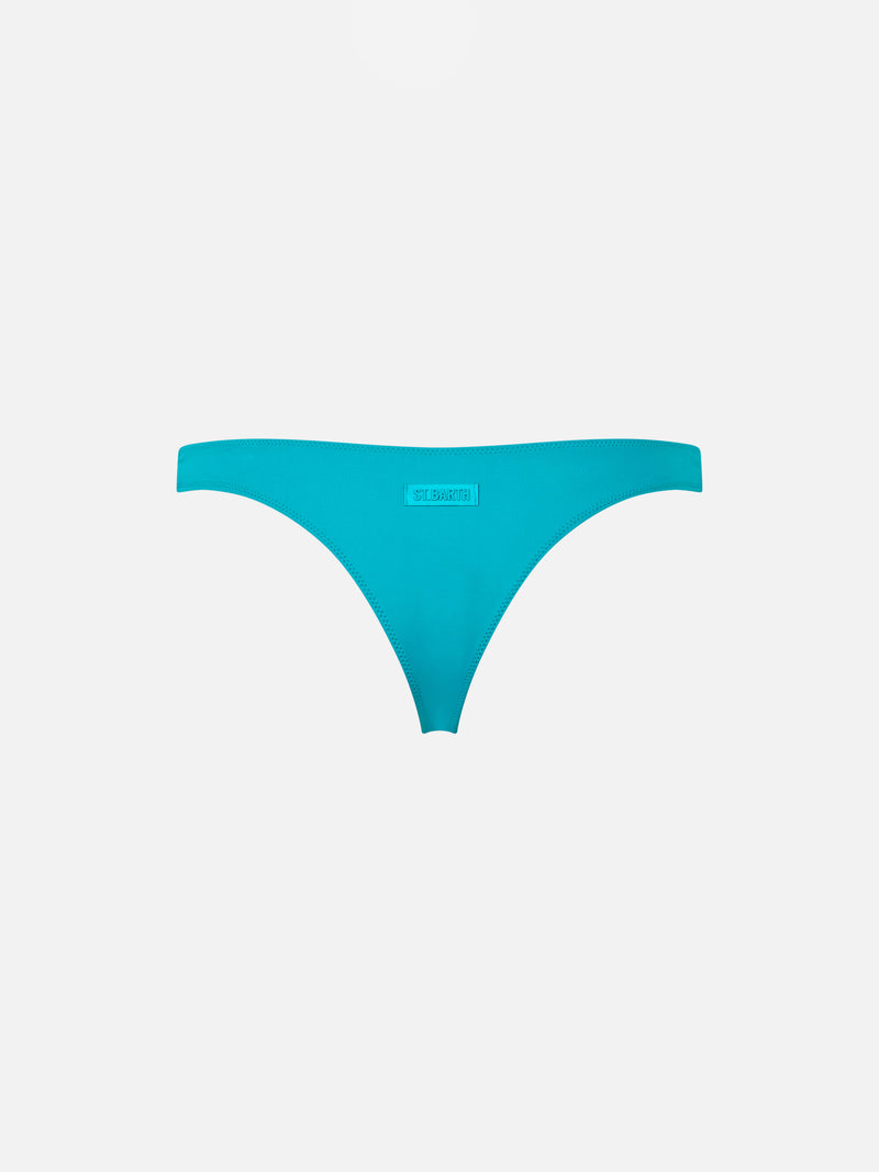 Slip da bagno sgambato da donna teal Naomi