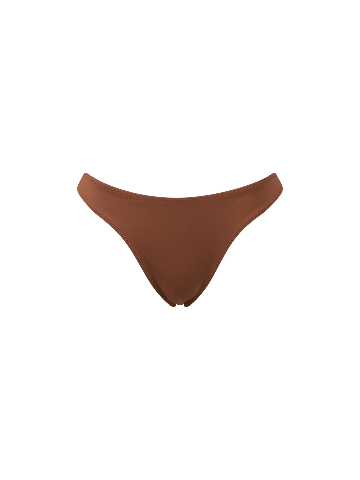 Slip da bagno sgmabato da donna marrone Naomi