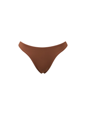 Slip da bagno sgmabato da donna marrone Naomi