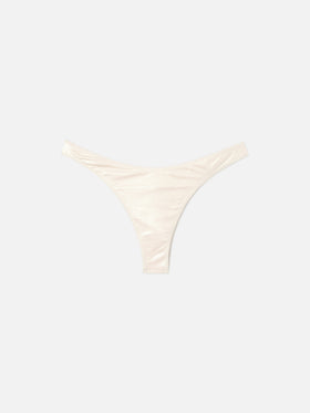 Braguita de bikini cheeky Naomi con efecto foil dorado 