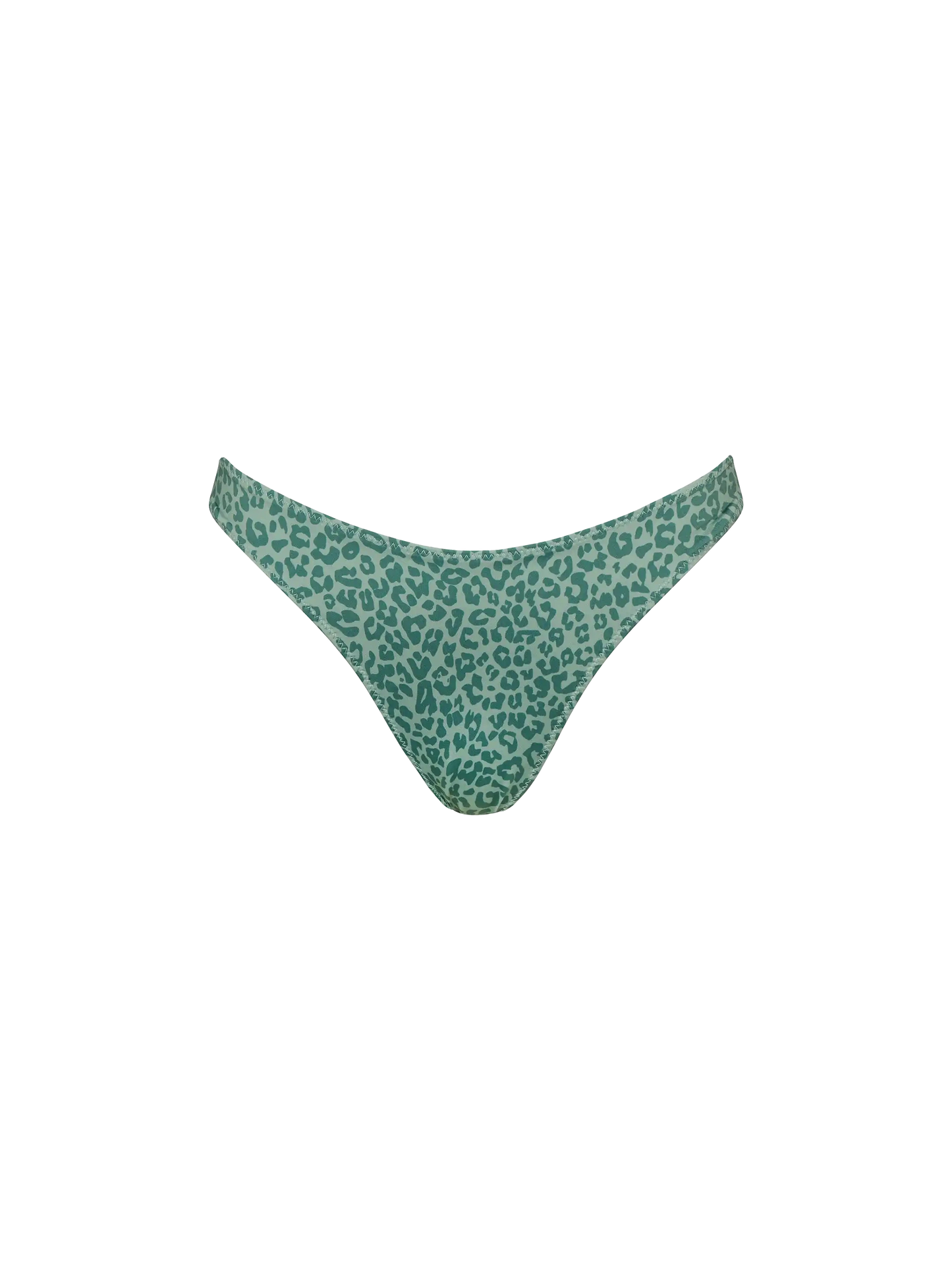 Naomi cheeky swim briefs with animalier print