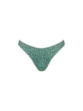 Naomi cheeky swim briefs with animalier print
