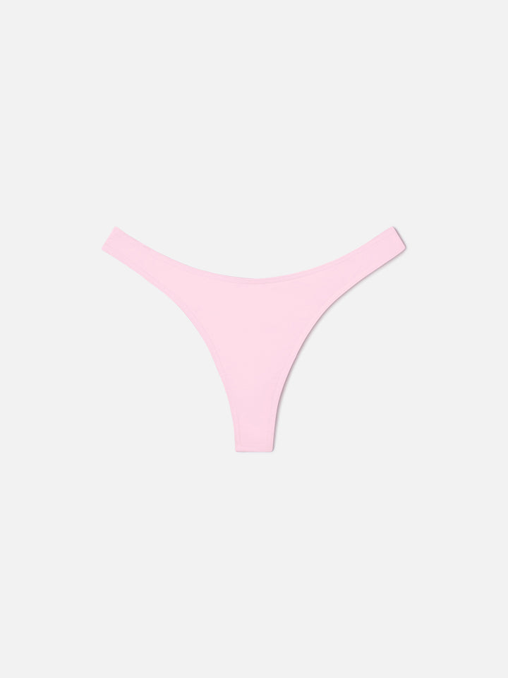 Amira Naomi hellrosa Balconette-Bikini in Uni-Farbe 