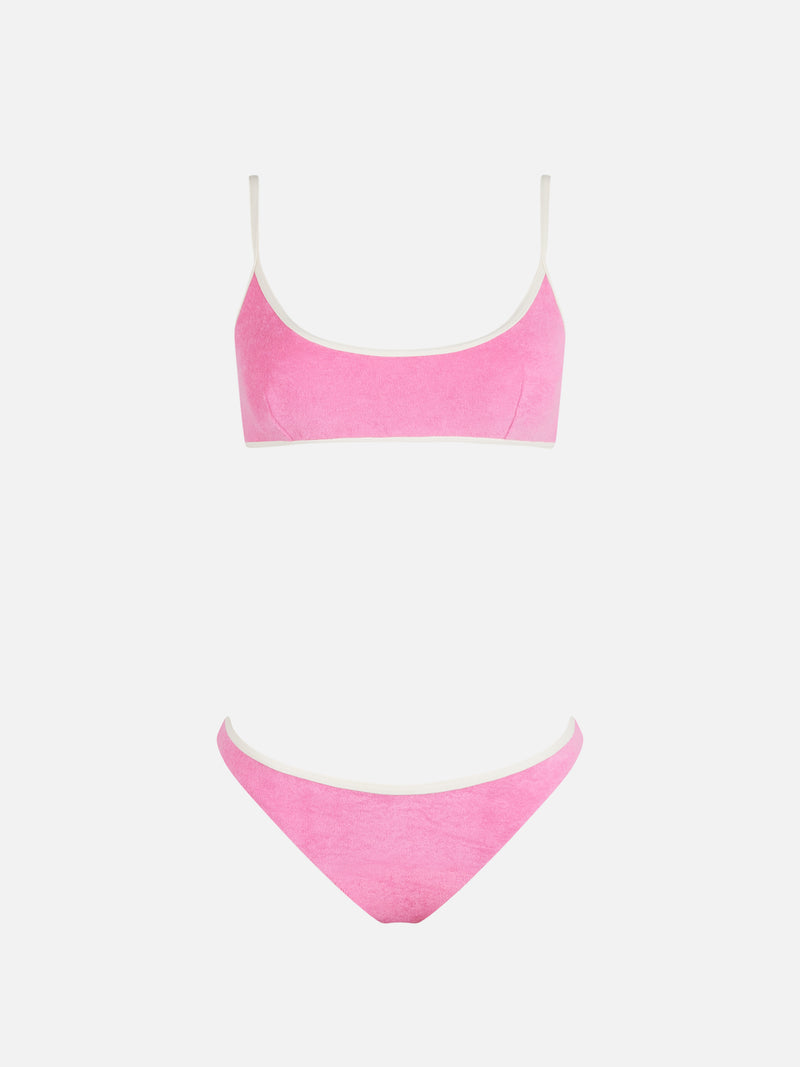 Bikini bralette per donna Judy Naomi in spugna con bordino