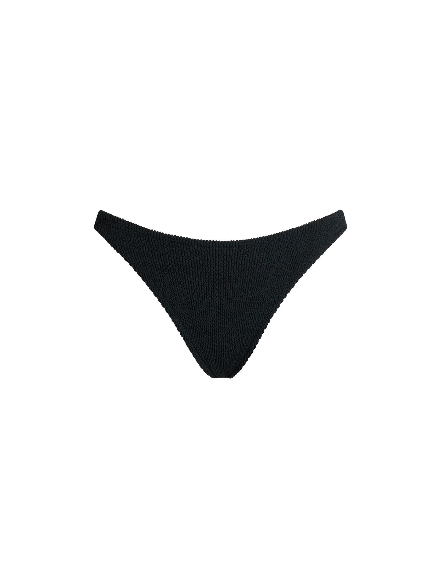 Slip da bagno da donna nero crinkle Naomi