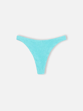 Slip da bagno da donna sgambato verde acqua Naomi