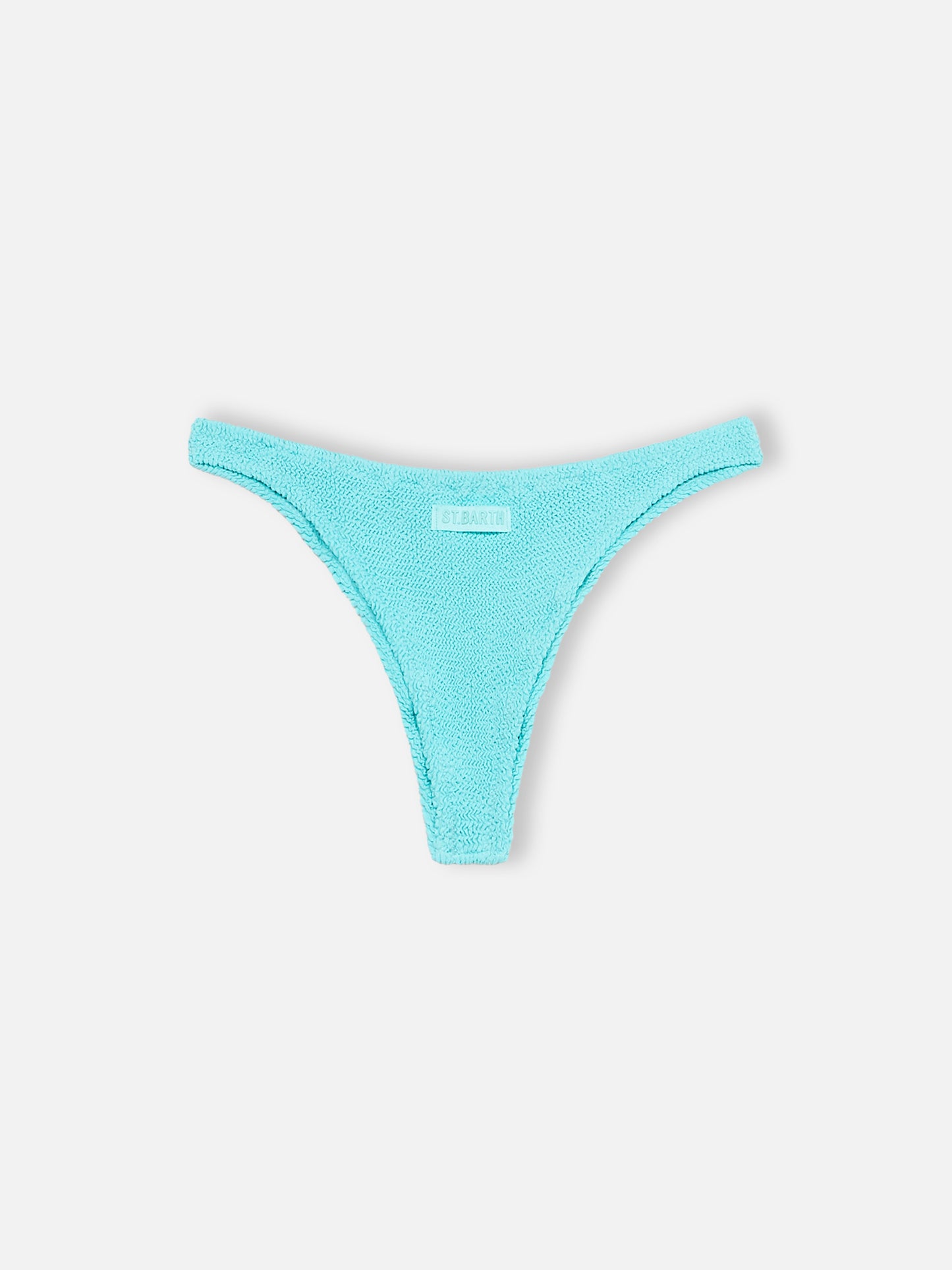 Slip da bagno da donna sgambato verde acqua Naomi