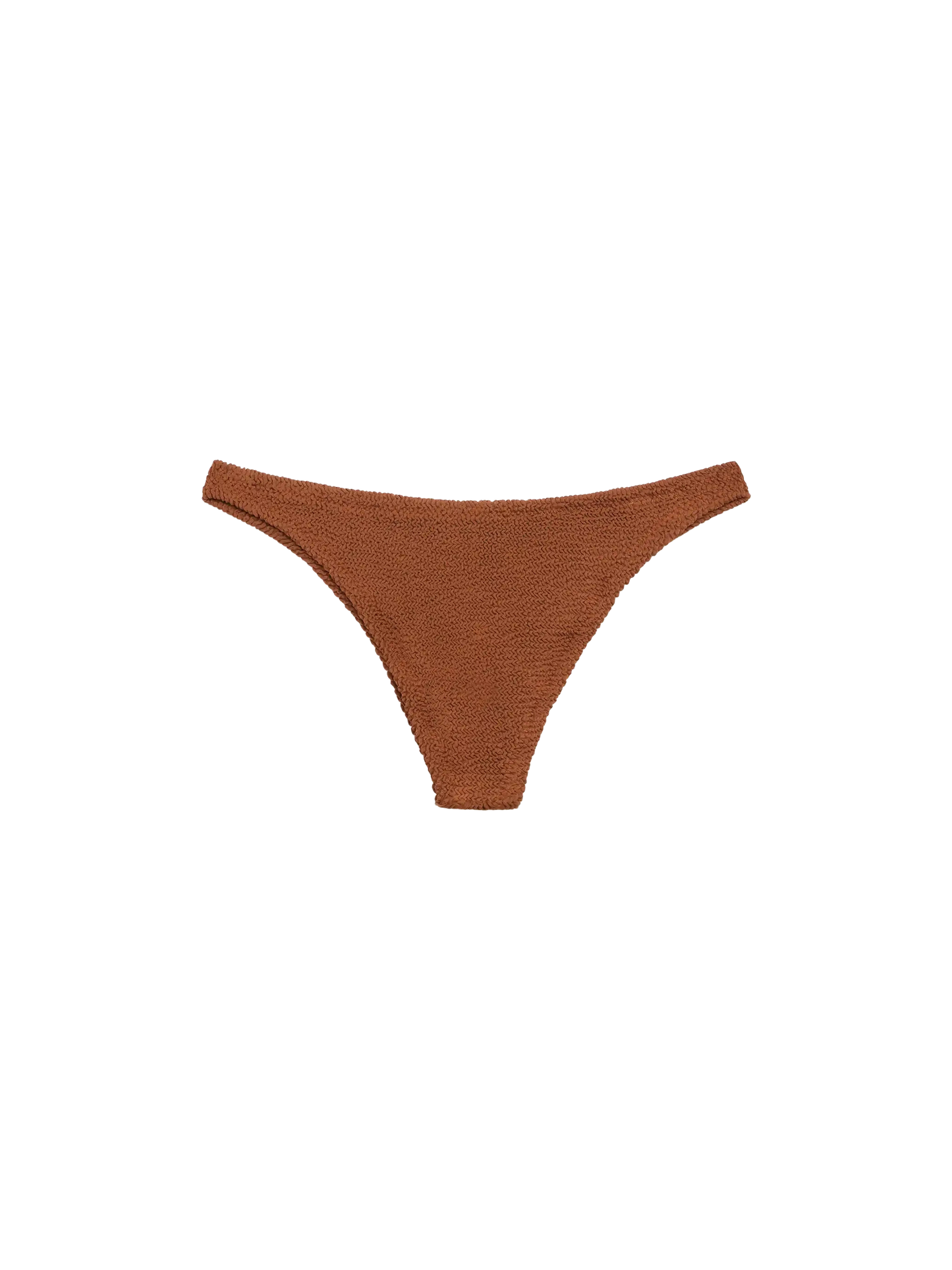 Naomi slip mare cheeky in crinkle color marrone cammello