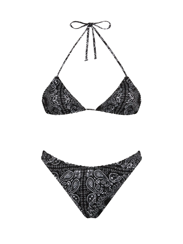 Triangel-Bikini Nilly Nalu mit Bandanna-Print